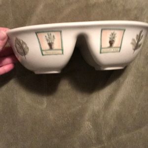 Naturewood divided dish